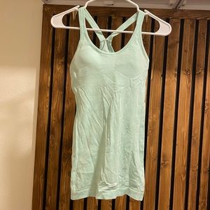 Lululemon Wild Mint Ebb to street tank